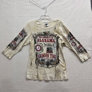 Vintage Creative Apparel University Of Alabama 3/4 Sleeve Women S Shirt
